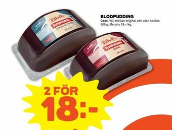 Stora Coop Blodpudding erbjuda