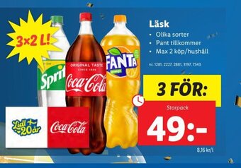 Lidl Läsk erbjuda