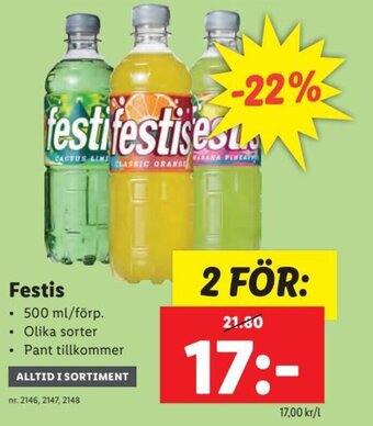 Lidl Festis erbjuda
