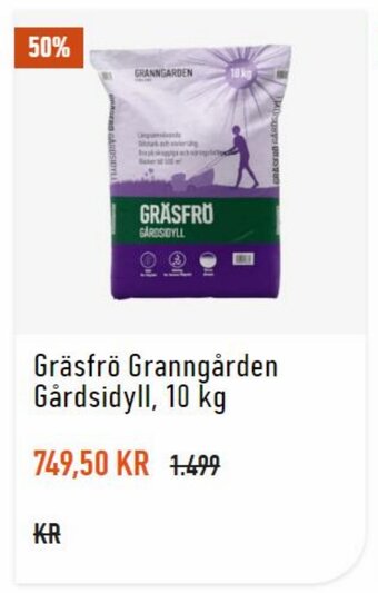 Granngården Gräsfrö Granngården Gårdsidyll, 10 kg erbjuda