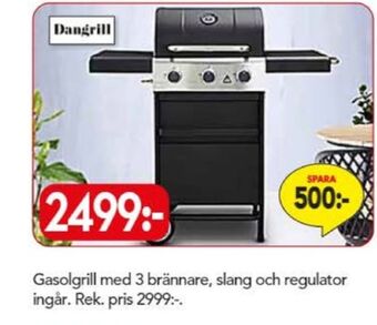 Bo Ohlsson Dangrill gasolgrill erbjuda