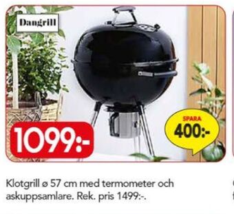 Bo Ohlsson Dangrill klotgrill erbjuda