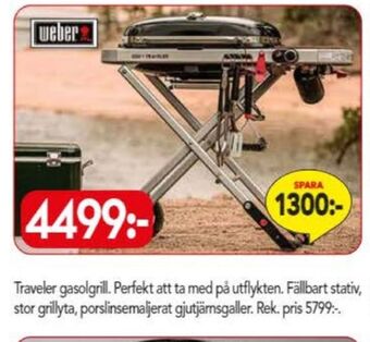 Bo Ohlsson Weber gasolgrill erbjuda