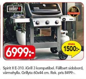 Bo Ohlsson Weber gasolgrill erbjuda