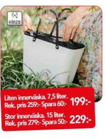 Bo Ohlsson Hinza väskor erbjuda