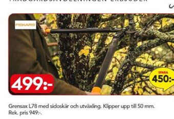 Bo Ohlsson Fiskars grensax erbjuda