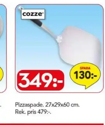 Bo Ohlsson Cozze pizzaspade erbjuda