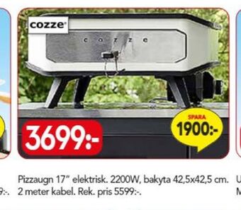 Bo Ohlsson Cozze pizzaugn erbjuda