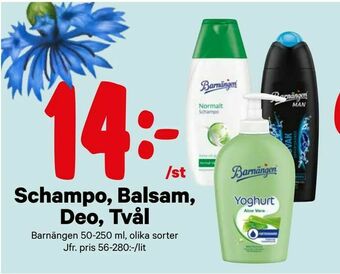 City Gross Schampo, Balsam, Deo, Tvål erbjuda