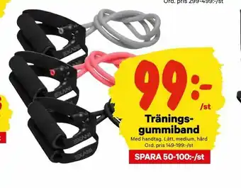 Tränings gummiband