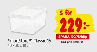 City Gross SmartStore™ Classic 15 erbjuda