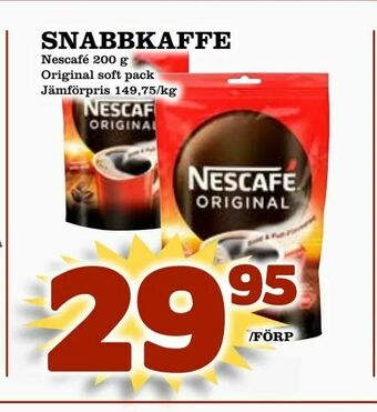 Matdax Snabbkaffe erbjuda