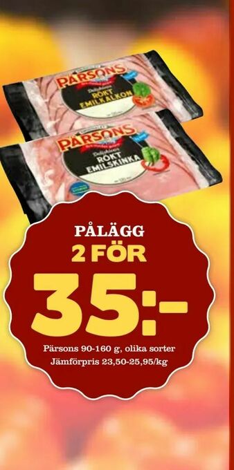 Matdax Pålägg erbjuda