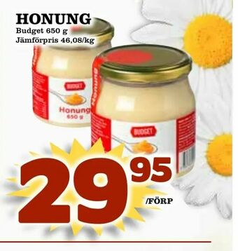 Matdax Honung erbjuda