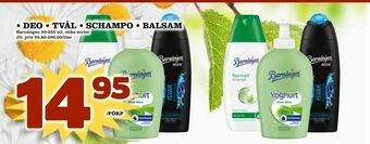 Matvärlden Tensta Deo • tvål • schampo • balsam erbjuda