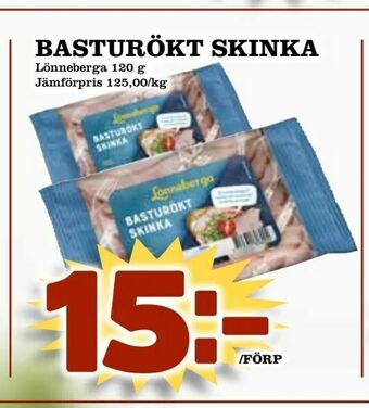 Matvärlden Tensta Basturökt skinka erbjuda