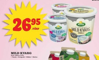 minmatbutik Mild kvarg erbjuda