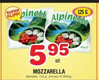 Nya Pulsen Mozzarella erbjuda