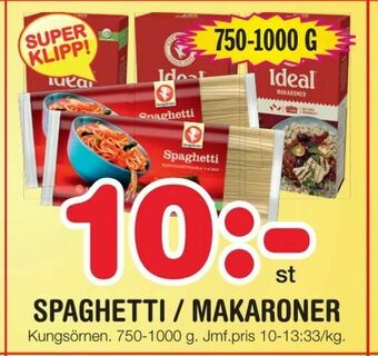 Nya Pulsen Spaghetti / makaroner erbjuda