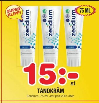 Nya Pulsen Tandkräm erbjuda