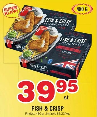 Nya Pulsen Fish & crisp erbjuda