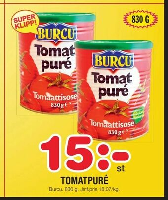 Nya Pulsen Tomatpuré erbjuda