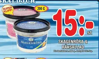 Skagenröra & räksallad
