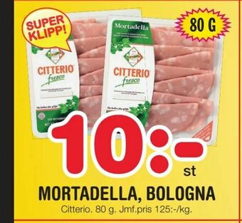 Nya Pulsen Mortadella, bologna erbjuda
