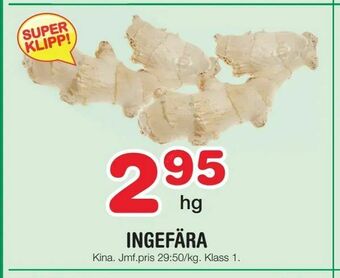 Nya Pulsen Ingefära erbjuda