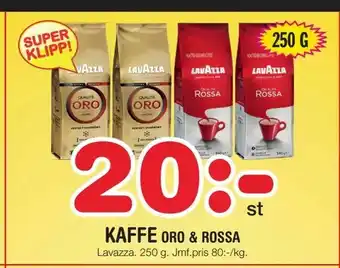 Nya Pulsen Kaffe oro & rossa erbjuda
