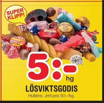 Nya Pulsen Lösviktsgodis erbjuda