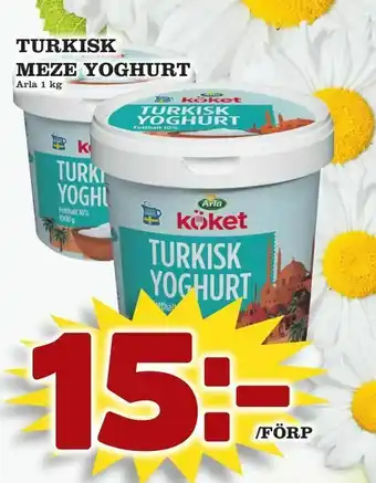 Nya Pulsen Turkisk meze yoghurt erbjuda