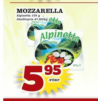 Nya Pulsen Mozzarella erbjuda
