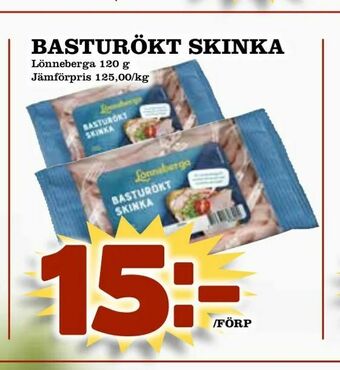 Nya Pulsen Basturökt skinka erbjuda