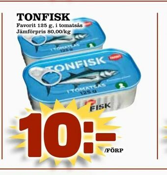 Nya Pulsen Tonfisk erbjuda