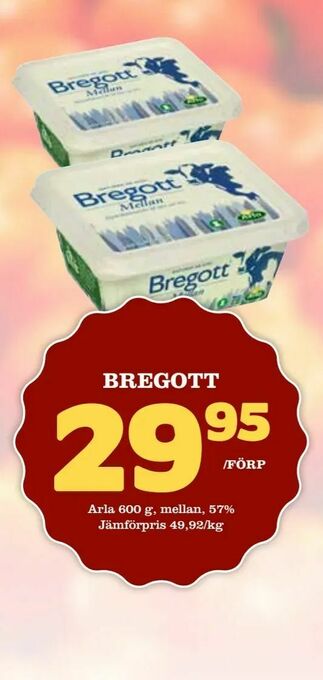 Nya Pulsen Bregott erbjuda