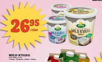 Supergrossen Mild kvarg erbjuda