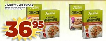 Supergrossen Müsli • granola erbjuda