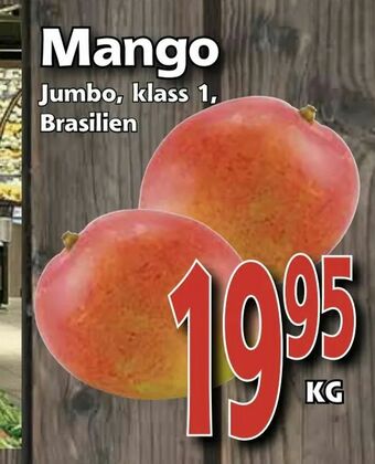 Supergrossen Mango erbjuda