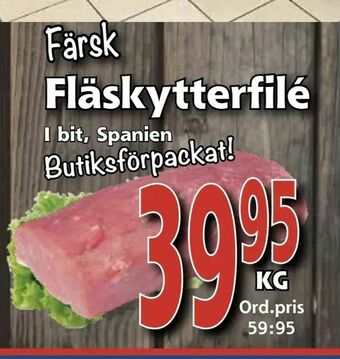 Supergrossen Fläskytterfilé erbjuda