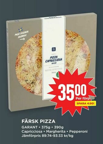 Willys Färsk pizza erbjuda
