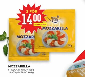 Willys Hemma Mozzarella erbjuda