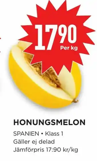 Willys Hemma Honungsmelon erbjuda
