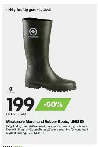Mackenzie Marshland Rubber Boots, UNISEX