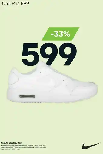 XXL Nike Air Max SC, Dam erbjuda