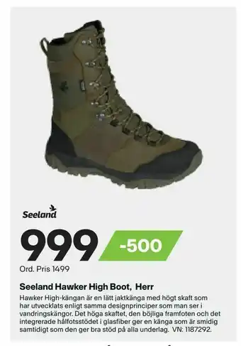 XXL Seeland Hawker High Boot, Herr erbjuda
