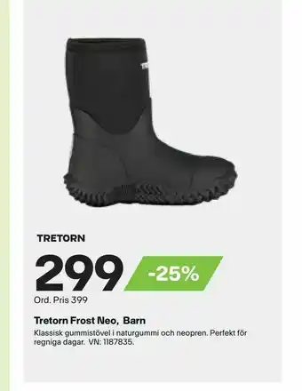 XXL Tretorn Frost Neo, Barn erbjuda