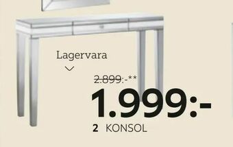 XXXLutz Konsol erbjuda