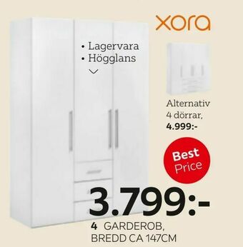 XXXLutz Garderob erbjuda