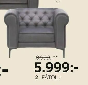 XXXLutz Fåtölj erbjuda